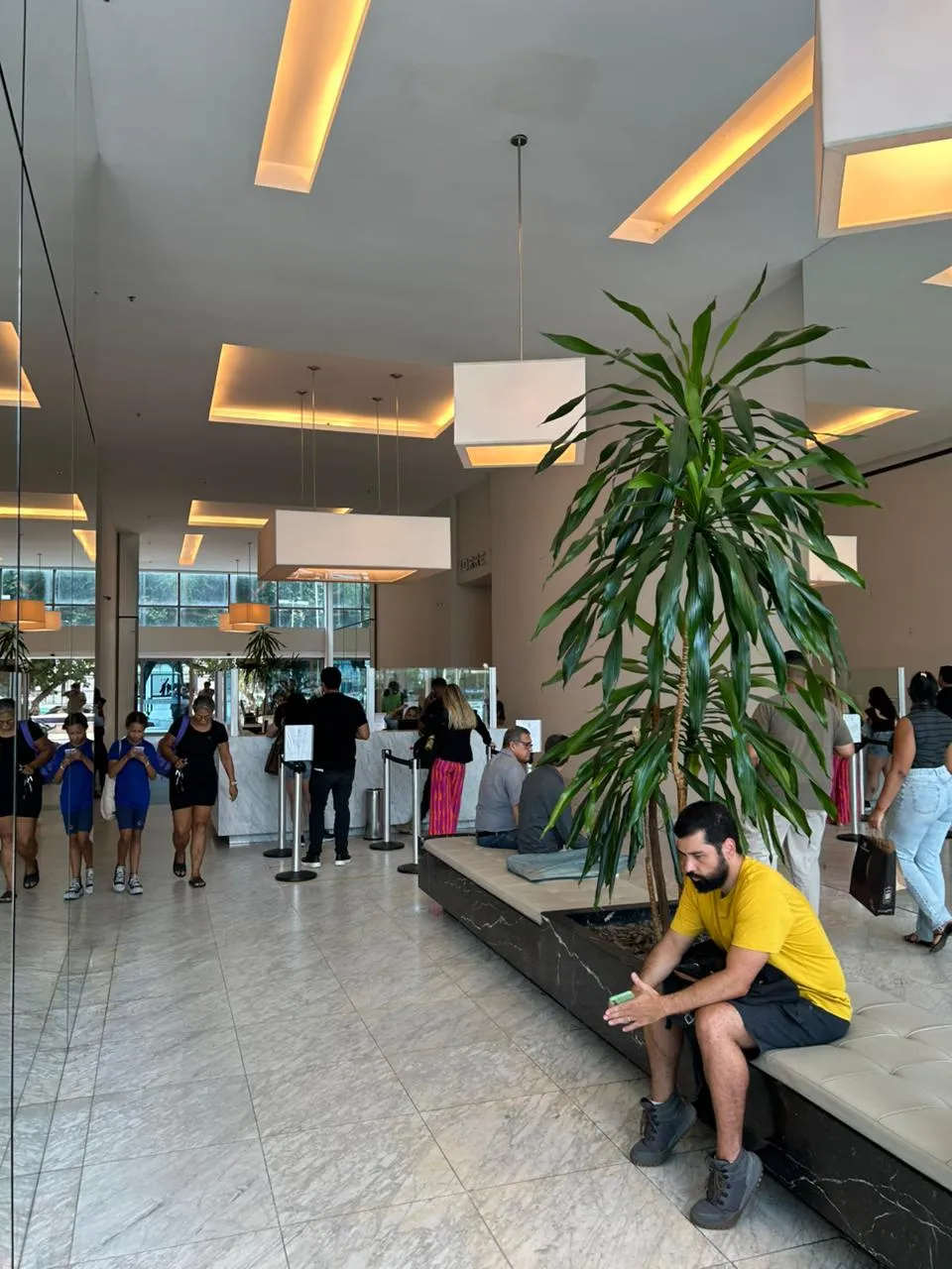 Lobby de recepção